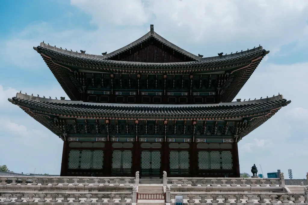 Gyeongbokgung palace in Seoul